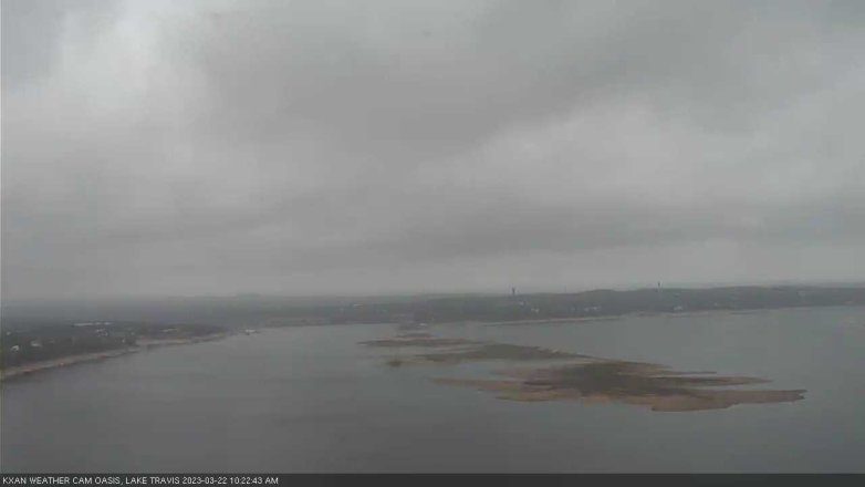 Lake Travis webcam, March 22, 2023 10:25 AM CT