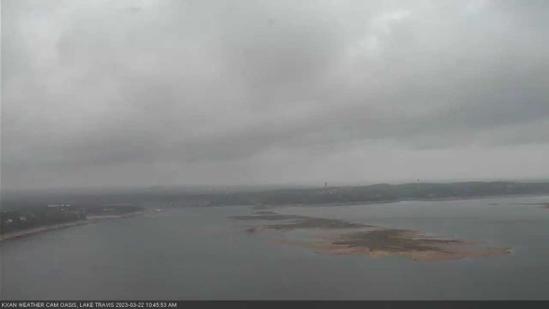 Lake Travis webcam, March 22, 2023 10:45 AM CT