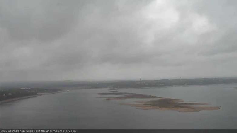 Lake Travis webcam, March 22, 2023 11:25 AM CT