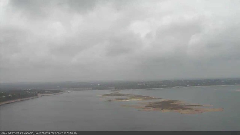 Lake Travis webcam, March 22, 2023 12:00 PM CT