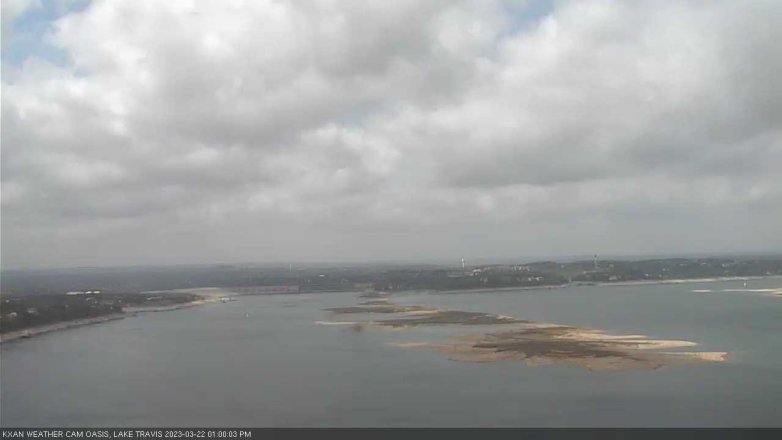 Lake Travis webcam, March 22, 2023 1:00 PM CT