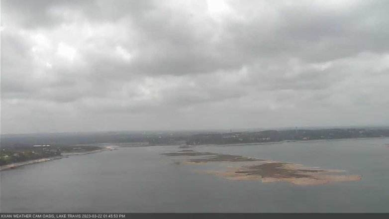 Lake Travis webcam, March 22, 2023 1:45 PM CT