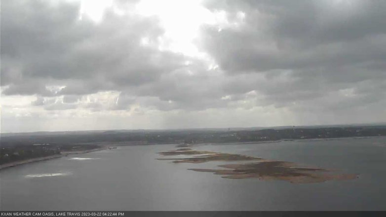 Lake Travis webcam, March 22, 2023 4:25 PM CT