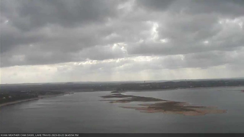 Lake Travis webcam, March 22, 2023 4:45 PM CT