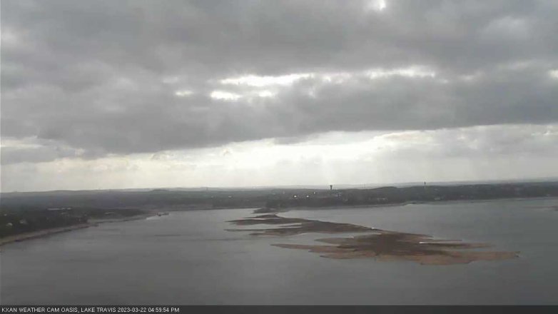 Lake Travis webcam, March 22, 2023 5:00 PM CT