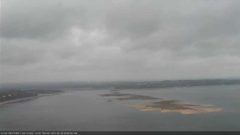 Lake Travis webcam, March 23, 2023 9:45 AM CT