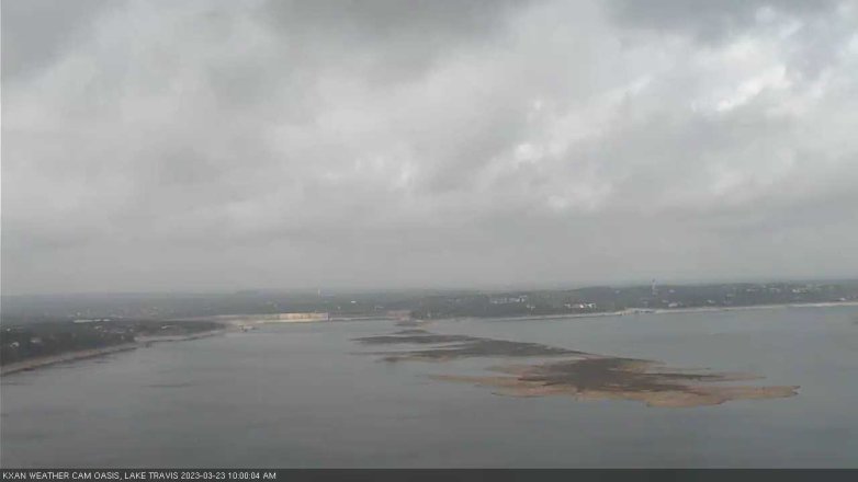 Lake Travis webcam, March 23, 2023 10:00 AM CT
