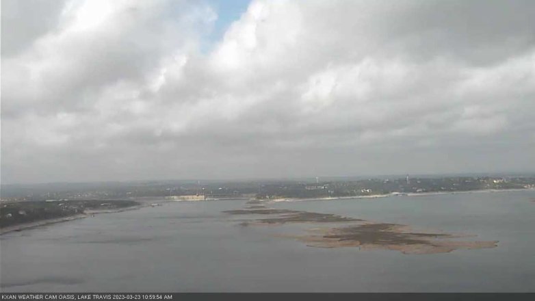 Lake Travis webcam, March 23, 2023 11:00 AM CT