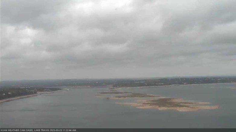 Lake Travis webcam, March 23, 2023 11:25 AM CT