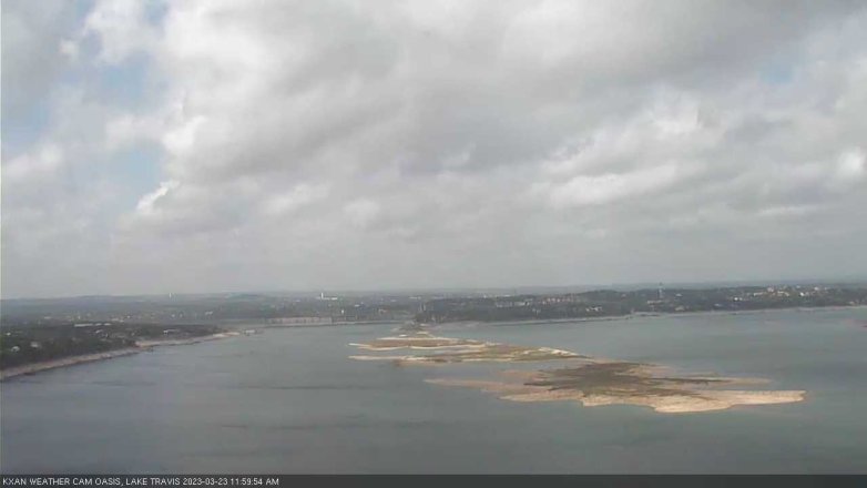 Lake Travis webcam, March 23, 2023 12:00 PM CT