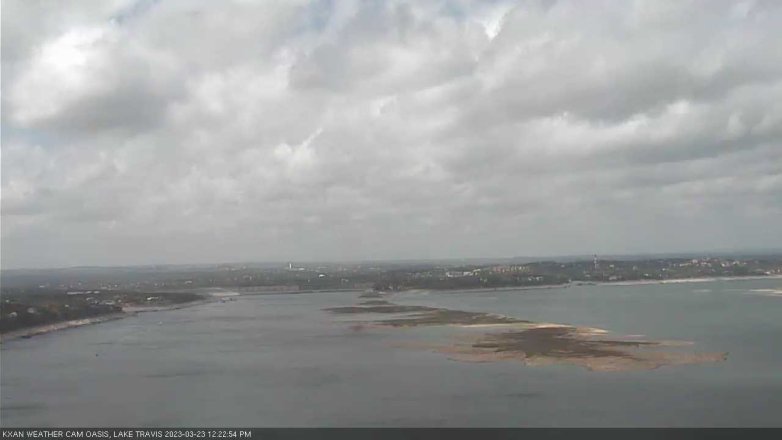 Lake Travis webcam, March 23, 2023 12:25 PM CT