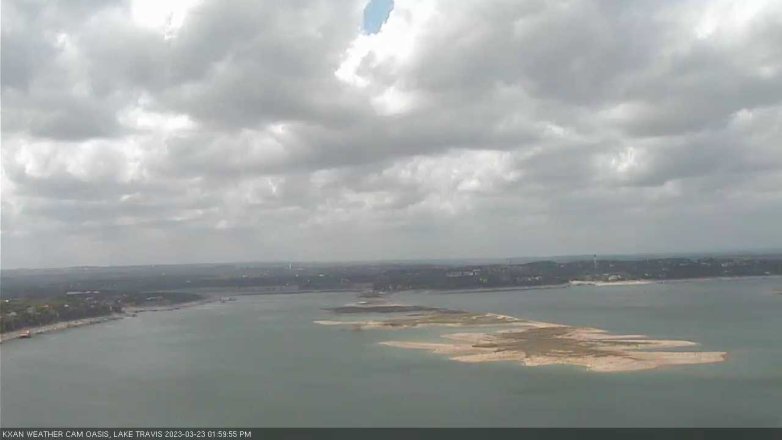 Lake Travis webcam, March 23, 2023 2:00 PM CT