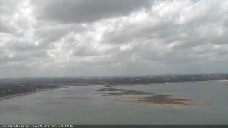 Lake Travis webcam, March 23, 2023 2:25 PM CT