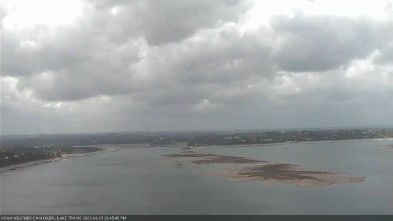Lake Travis webcam, March 23, 2023 2:45 PM CT