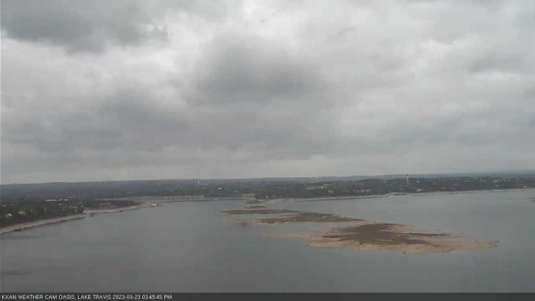 Lake Travis webcam, March 23, 2023 3:45 PM CT