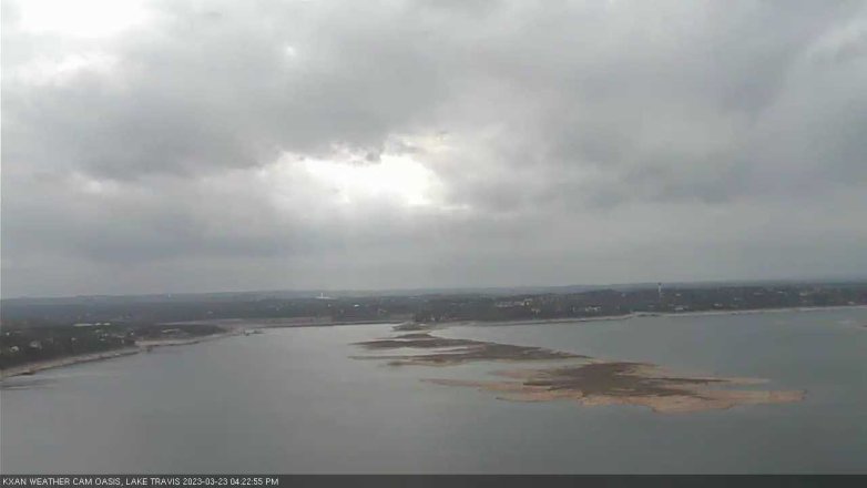 Lake Travis webcam, March 23, 2023 4:25 PM CT