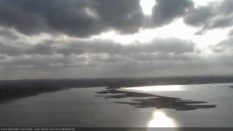 Lake Travis webcam, March 23, 2023 6:00 PM CT