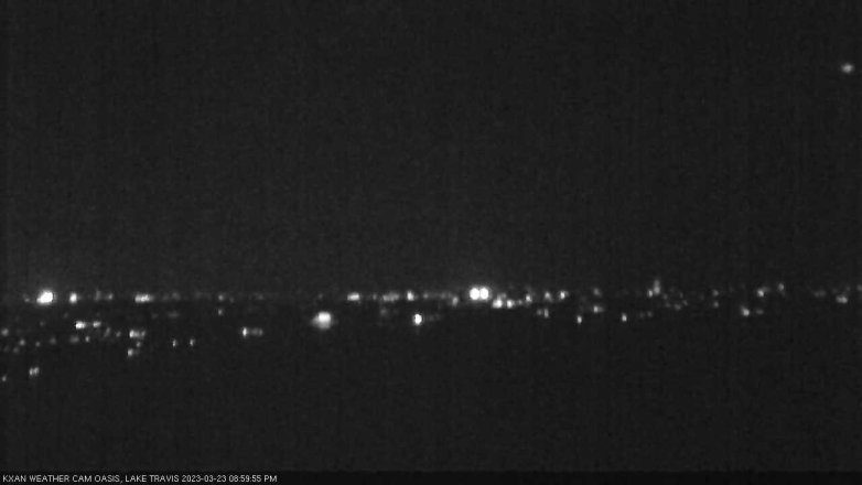 Lake Travis webcam, March 23, 2023 9:00 PM CT