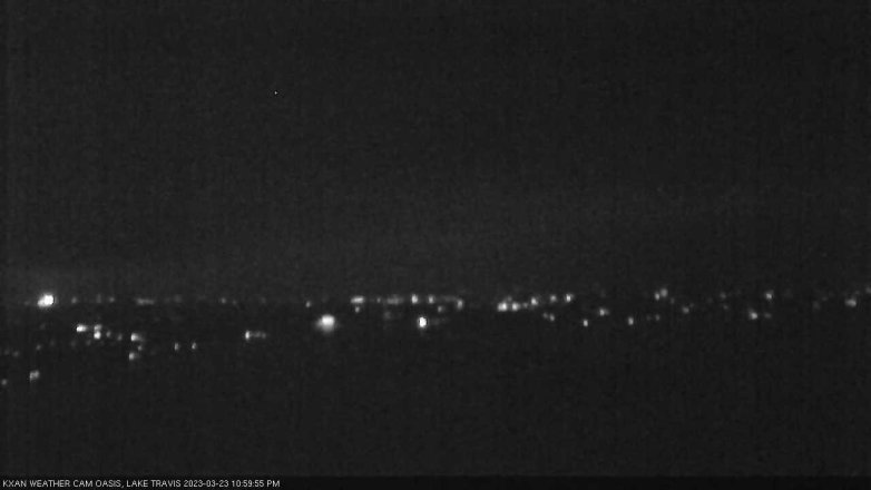 Lake Travis webcam, March 23, 2023 11:00 PM CT