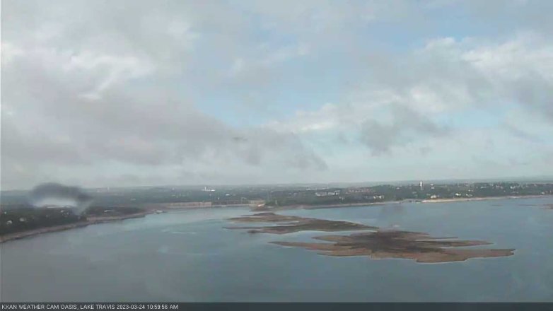 Lake Travis webcam, March 24, 2023 11:00 AM CT