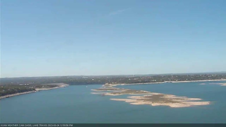 Lake Travis webcam, March 24, 2023 1:00 PM CT