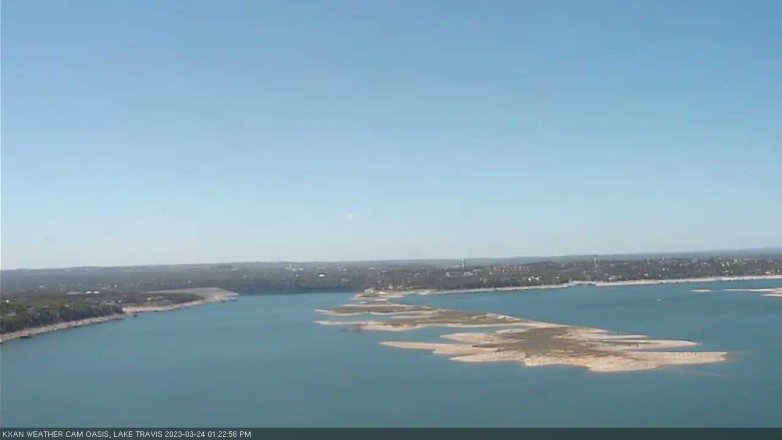 Lake Travis webcam, March 24, 2023 1:25 PM CT