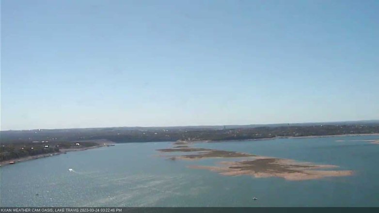 Lake Travis webcam, March 24, 2023 3:25 PM CT