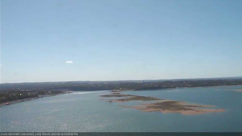 Lake Travis webcam, March 24, 2023 3:45 PM CT