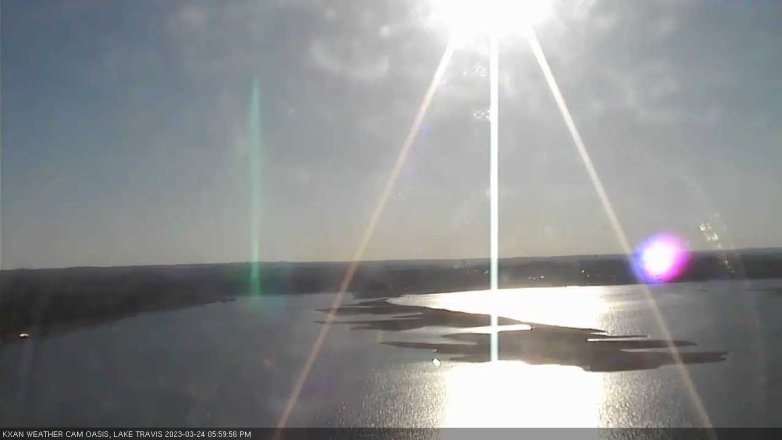 Lake Travis webcam, March 24, 2023 6:00 PM CT