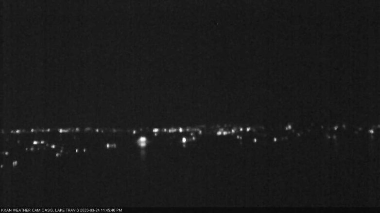 Lake Travis webcam, March 24, 2023 11:45 PM CT