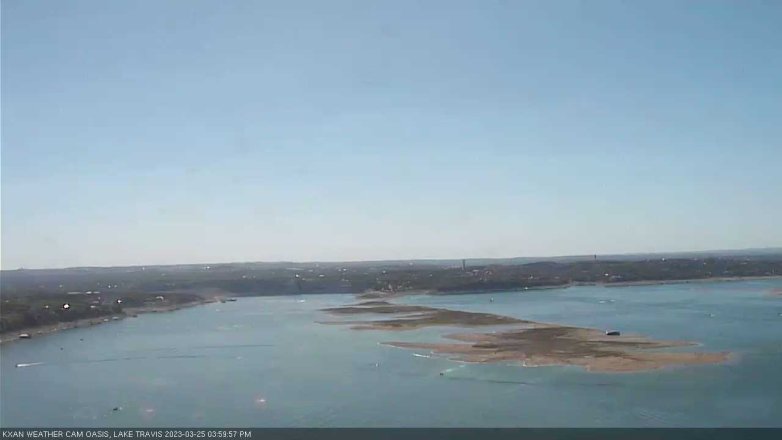 Lake Travis webcam, March 25, 2023 4:00 PM CT