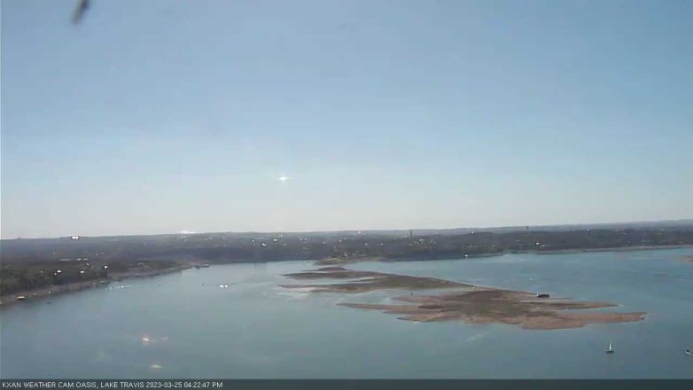Lake Travis webcam, March 25, 2023 4:25 PM CT