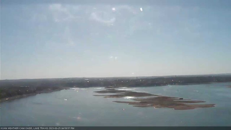 Lake Travis webcam, March 25, 2023 5:00 PM CT
