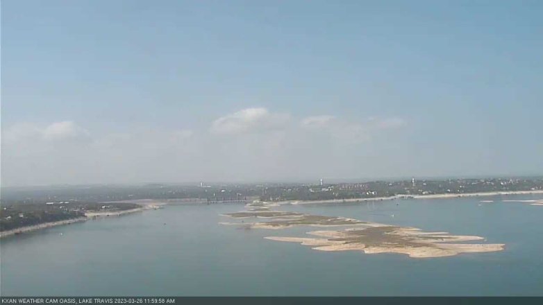 Lake Travis webcam, March 26, 2023 12:00 PM CT