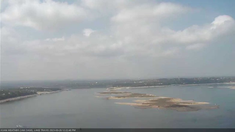 Lake Travis webcam, March 26, 2023 12:25 PM CT
