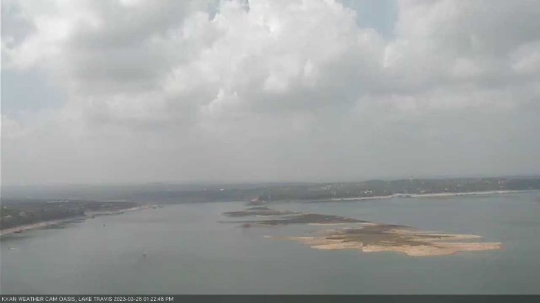 Lake Travis webcam, March 26, 2023 1:25 PM CT
