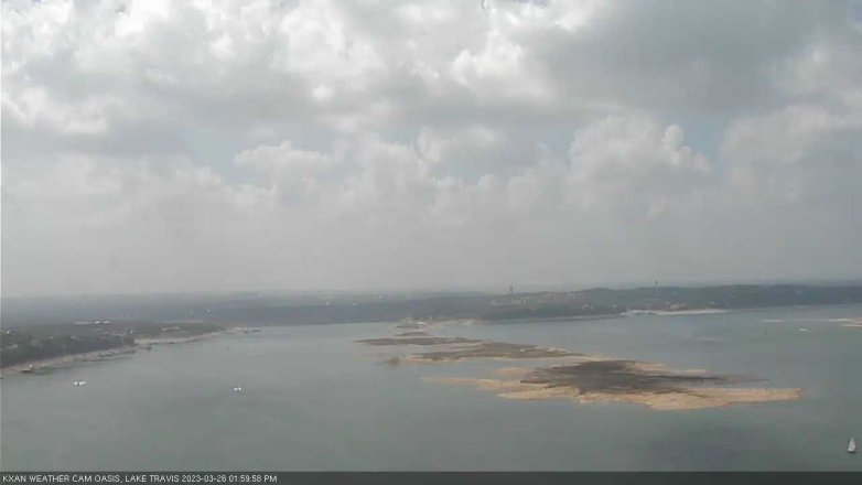 Lake Travis webcam, March 26, 2023 2:00 PM CT