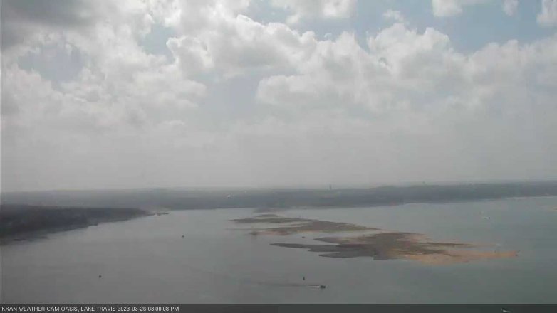 Lake Travis webcam, March 26, 2023 3:00 PM CT