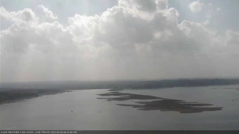 Lake Travis webcam, March 26, 2023 4:25 PM CT