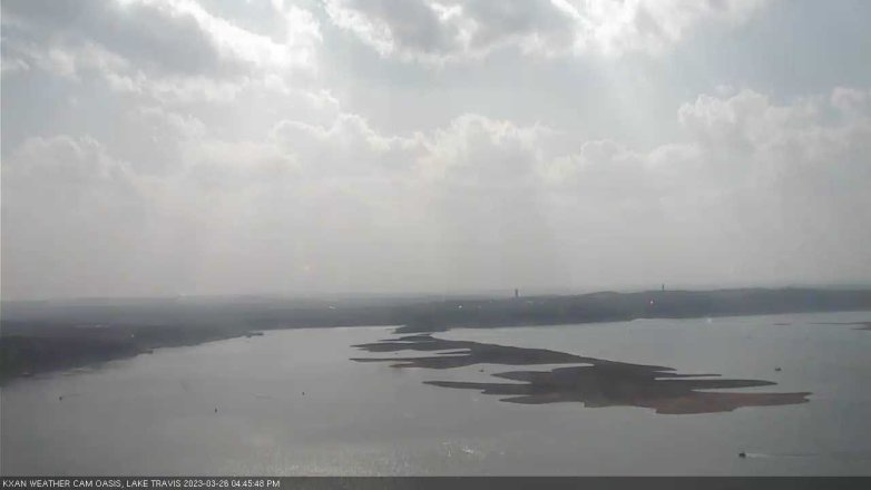 Lake Travis webcam, March 26, 2023 4:45 PM CT