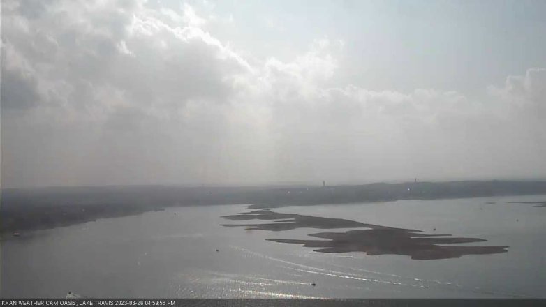 Lake Travis webcam, March 26, 2023 5:00 PM CT