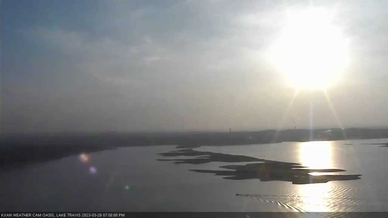 Lake Travis webcam, March 26, 2023 7:00 PM CT
