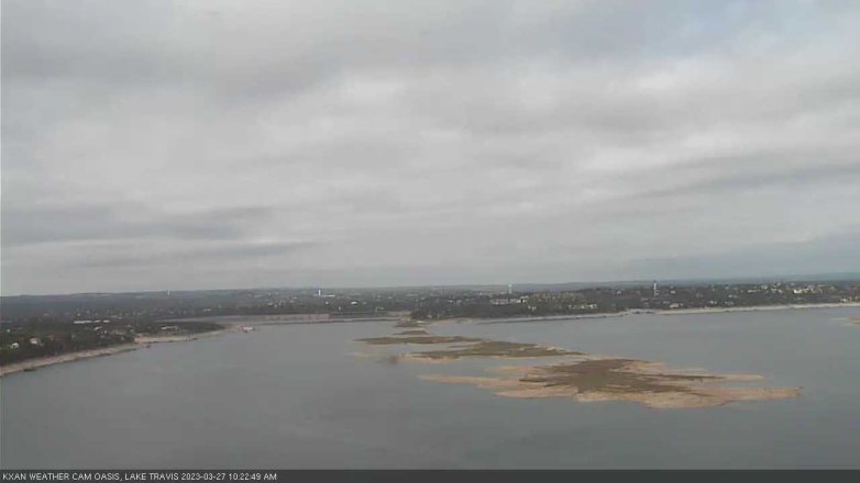 Lake Travis webcam, March 27, 2023 10:25 AM CT