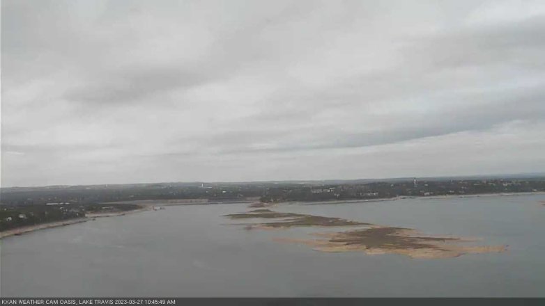 Lake Travis webcam, March 27, 2023 10:45 AM CT
