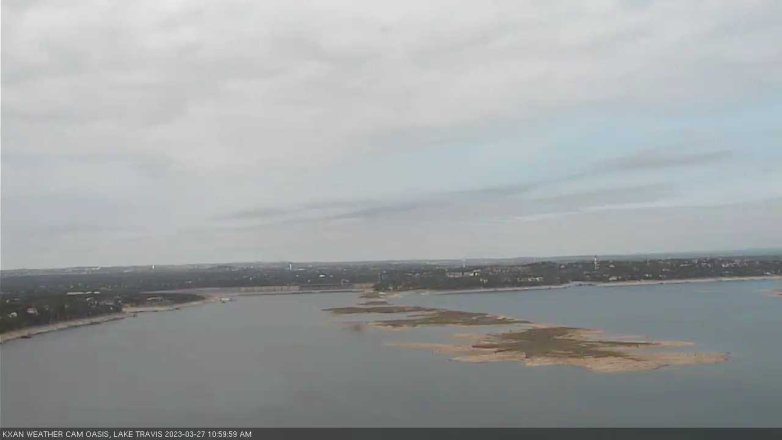 Lake Travis webcam, March 27, 2023 11:00 AM CT