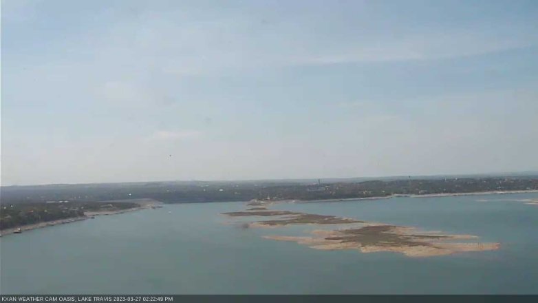 Lake Travis webcam, March 27, 2023 2:25 PM CT