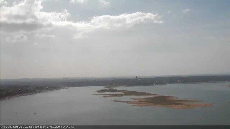 Lake Travis webcam, March 27, 2023 4:00 PM CT