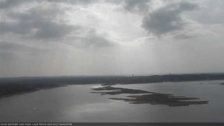 Lake Travis webcam, March 27, 2023 4:45 PM CT