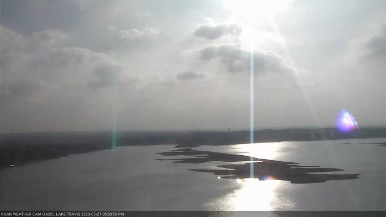 Lake Travis webcam, March 27, 2023 6:00 PM CT