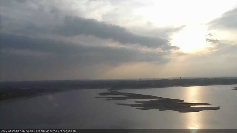 Lake Travis webcam, March 27, 2023 7:00 PM CT
